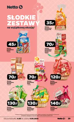 Netto - gazetka promocyjna Gazetka spożywcza od poniedziałku 04.05 do soboty 09.05 - strona 29