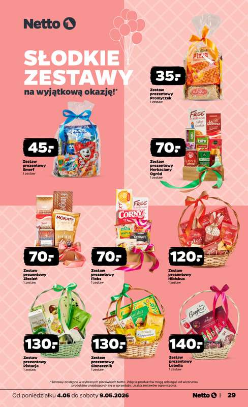 Netto - gazetka promocyjna Gazetka spożywcza od poniedziałku 04.05 do soboty 09.05 - strona 29