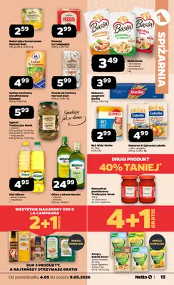 Netto - gazetka promocyjna Gazetka spożywcza od poniedziałku 04.05 do soboty 09.05 - strona 15