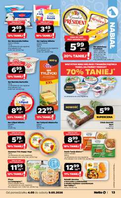 Netto - gazetka promocyjna Gazetka spożywcza od poniedziałku 04.05 do soboty 09.05 - strona 13