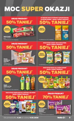Netto - gazetka promocyjna Gazetka spożywcza od poniedziałku 04.05 do soboty 09.05 - strona 5