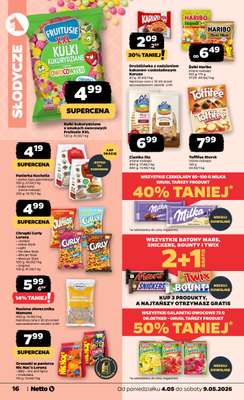 Netto - gazetka promocyjna Gazetka spożywcza od poniedziałku 04.05 do soboty 09.05 - strona 16