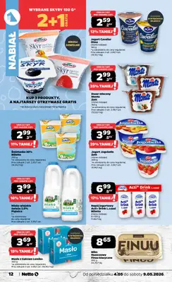 Netto - gazetka promocyjna Gazetka spożywcza od poniedziałku 04.05 do soboty 09.05 - strona 12