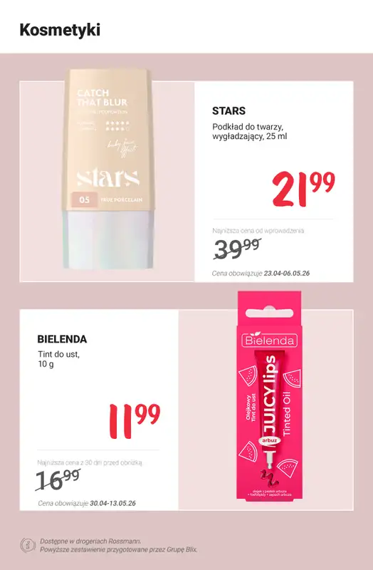 Rossmann - gazetka promocyjna MEGA PROMOCJE od czwartku 30.04 do środy 06.05 - strona 2