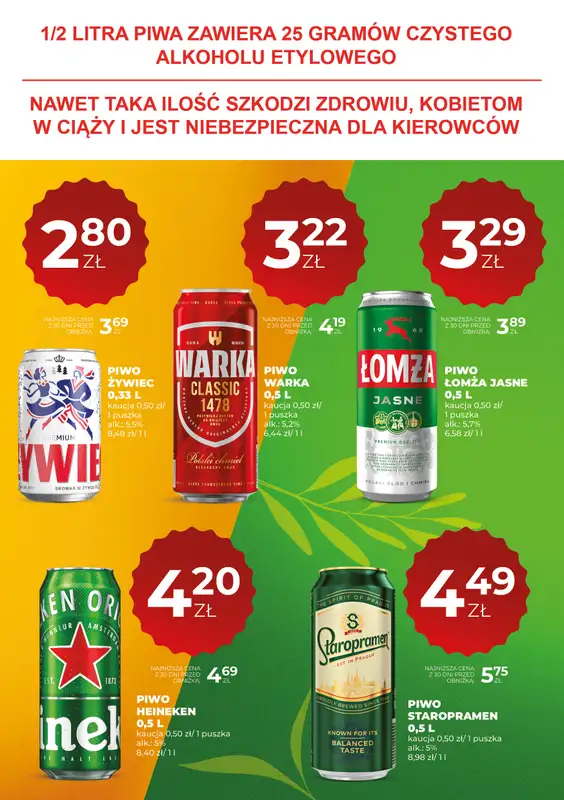 Duży Ben - gazetka promocyjna Gazetka piwna od czwartku 30.04 do środy 13.05 - strona 6