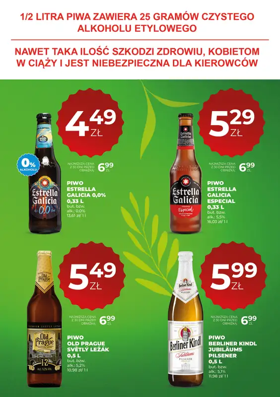 Duży Ben - gazetka promocyjna Gazetka piwna od czwartku 30.04 do środy 13.05 - strona 5