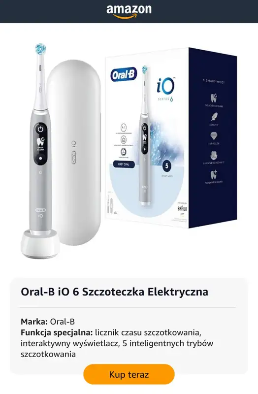 Amazon - gazetka promocyjna Szczoteczki elektryczne – sprawdź oferty od czwartku 30.04  - strona 3