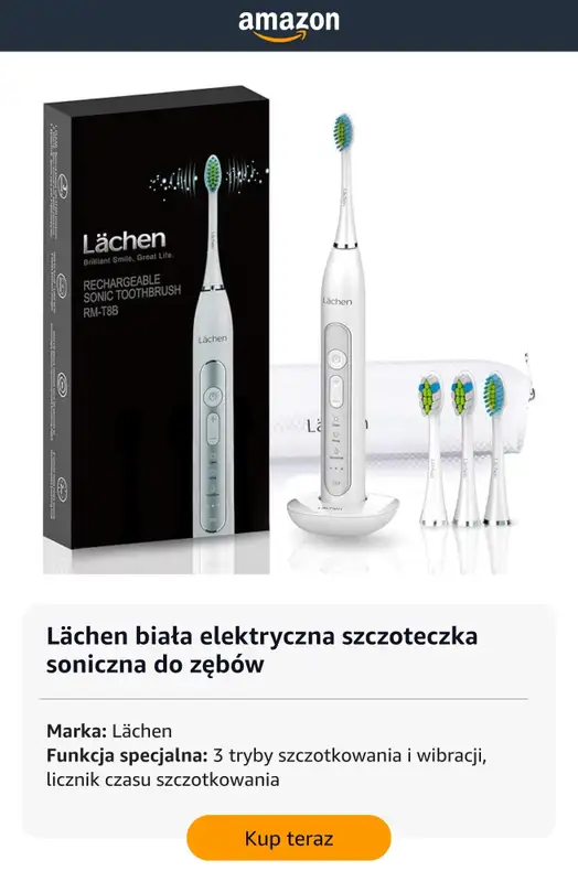 Amazon - gazetka promocyjna Szczoteczki elektryczne – sprawdź oferty od czwartku 30.04  - strona 7