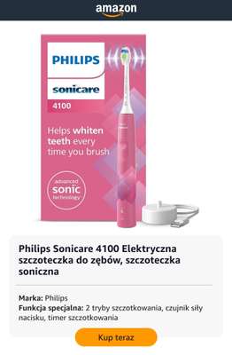 Amazon - gazetka promocyjna Szczoteczki elektryczne – sprawdź oferty od czwartku 30.04  - strona 4