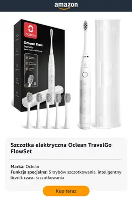 Amazon - gazetka promocyjna Szczoteczki elektryczne – sprawdź oferty od czwartku 30.04  - strona 8