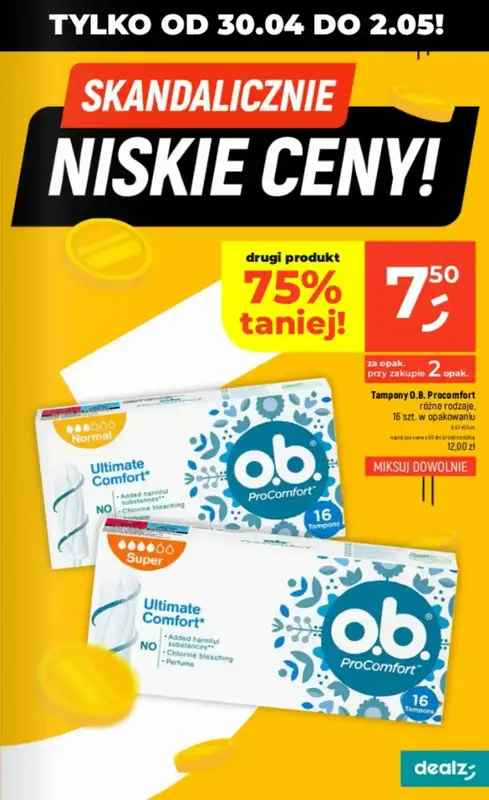 Dealz - gazetka promocyjna Skandalicznie niskie ceny! od czwartku 30.04 do soboty 02.05 - strona 3