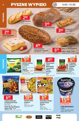 Leclerc - gazetka promocyjna Oferta E.Leclerc I Tanio to tu! od poniedziałku 04.05 do poniedziałku 11.05 - strona 4