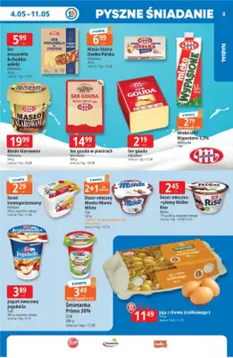 Leclerc - gazetka promocyjna Oferta E.Leclerc I Tanio to tu! od poniedziałku 04.05 do poniedziałku 11.05 - strona 3