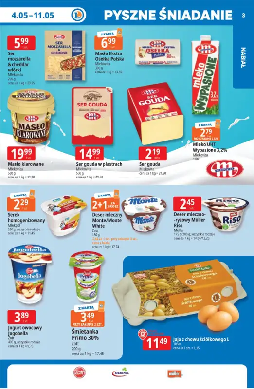 Leclerc - gazetka promocyjna Oferta E.Leclerc I Tanio to tu!   - strona 3