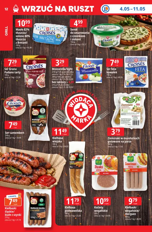 Leclerc - gazetka promocyjna Oferta E.Leclerc I Tanio to tu! od poniedziałku 04.05 do poniedziałku 11.05 - strona 12
