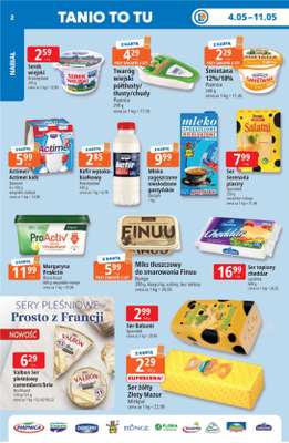 Leclerc - gazetka promocyjna Oferta E.Leclerc I Tanio to tu! od poniedziałku 04.05 do poniedziałku 11.05 - strona 2