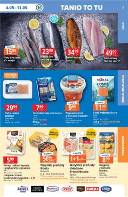 Leclerc - gazetka promocyjna Oferta E.Leclerc I Tanio to tu! od poniedziałku 04.05 do poniedziałku 11.05 - strona 7