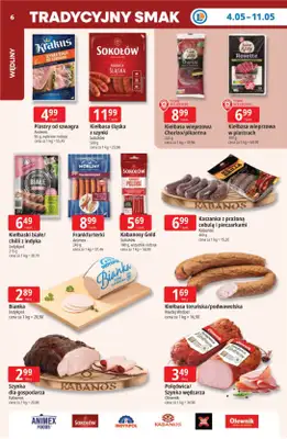 Leclerc - gazetka promocyjna Oferta E.Leclerc I Tanio to tu! od poniedziałku 04.05 do poniedziałku 11.05 - strona 6