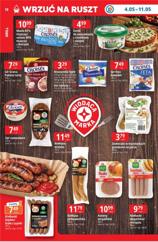 Leclerc - gazetka promocyjna Oferta E.Leclerc I Tanio to tu! od poniedziałku 04.05 do poniedziałku 11.05 - strona 12