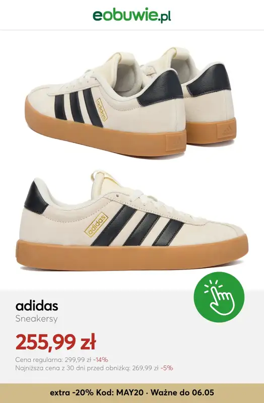 eobuwie.pl - gazetka promocyjna Extra -20% na wybrane produkty przy zakupie 2 rzeczy od czwartku 30.04 do środy 06.05 - strona 2