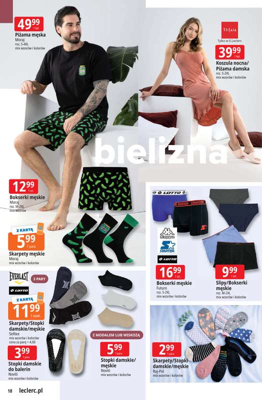 Leclerc - gazetka promocyjna Oferta E.Leclerc od wtorku 05.05 do soboty 16.05 - strona 18