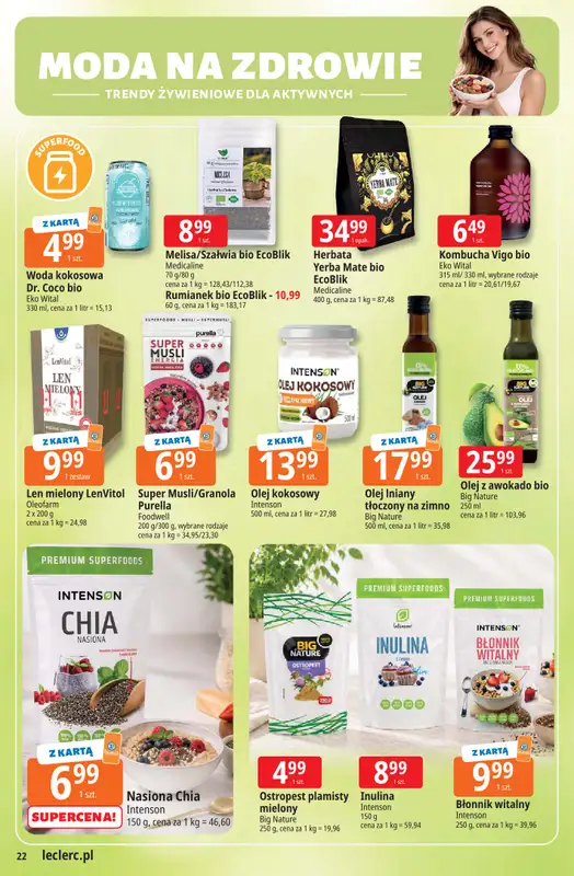 Leclerc - gazetka promocyjna Oferta E.Leclerc od wtorku 05.05 do soboty 16.05 - strona 22
