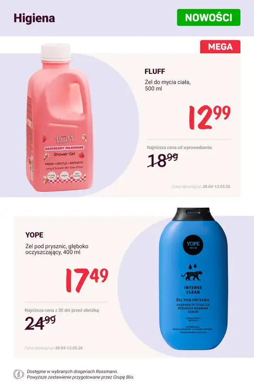 Rossmann - gazetka promocyjna NOWOŚCI na PROMOCJI od soboty 02.05 do środy 06.05 - strona 12