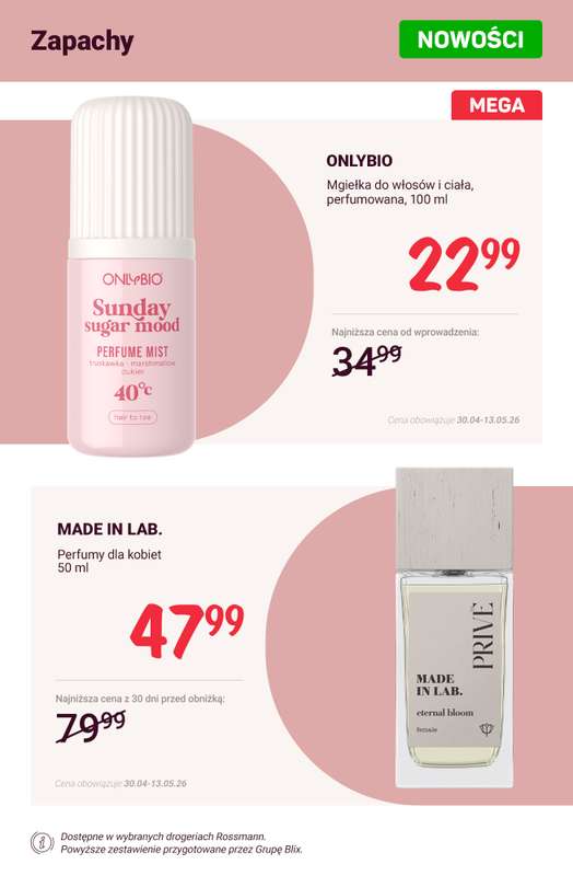 Rossmann - gazetka promocyjna NOWOŚCI na PROMOCJI od soboty 02.05 do środy 06.05 - strona 11