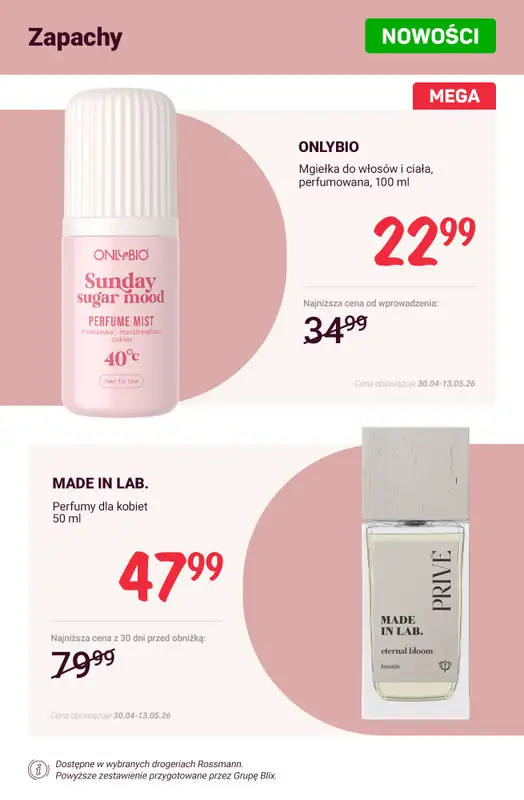 Rossmann - gazetka promocyjna NOWOŚCI na PROMOCJI od soboty 02.05 do środy 06.05 - strona 11