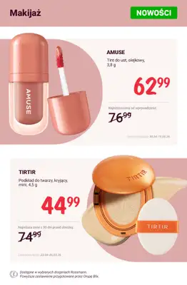 Rossmann - gazetka promocyjna NOWOŚCI na PROMOCJI od soboty 02.05 do środy 06.05 - strona 4