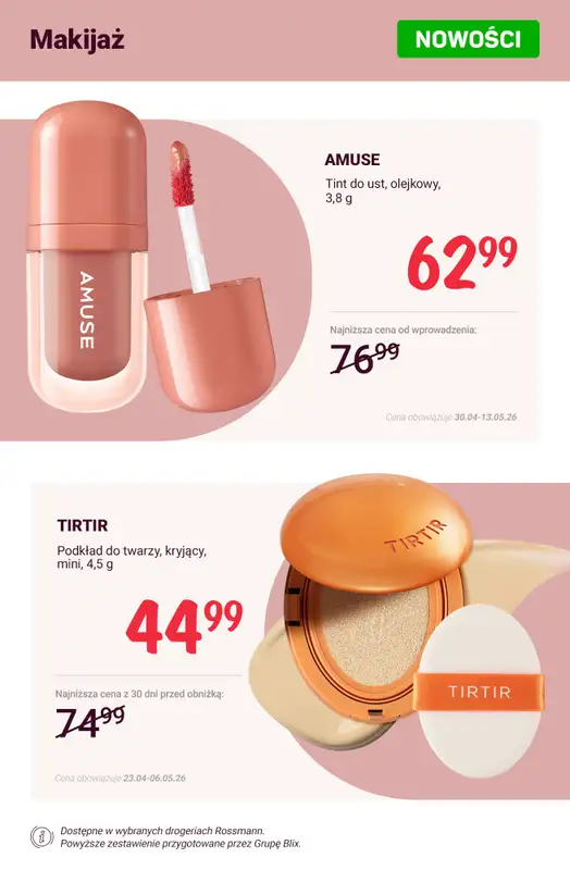 Rossmann - gazetka promocyjna NOWOŚCI na PROMOCJI od soboty 02.05 do środy 06.05 - strona 4