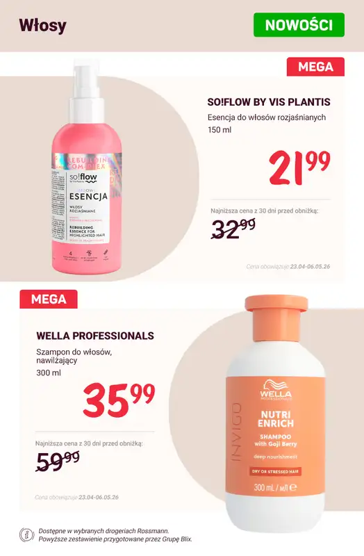 Rossmann - gazetka promocyjna NOWOŚCI na PROMOCJI od soboty 02.05 do środy 06.05 - strona 2