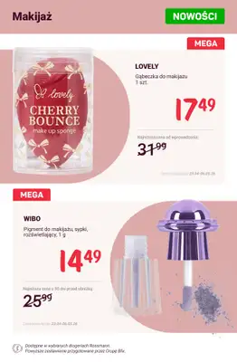 Rossmann - gazetka promocyjna NOWOŚCI na PROMOCJI od soboty 02.05 do środy 06.05 - strona 6