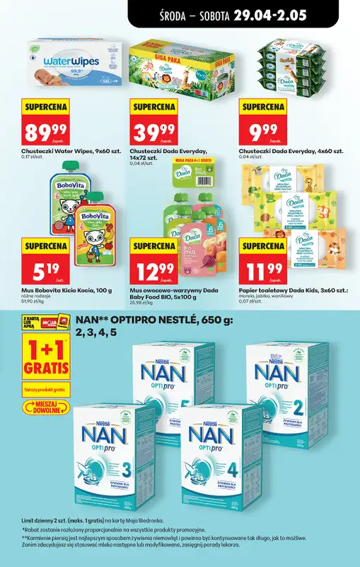 Biedronka - gazetka promocyjna Od środy od środy 29.04 do środy 06.05 - strona 102