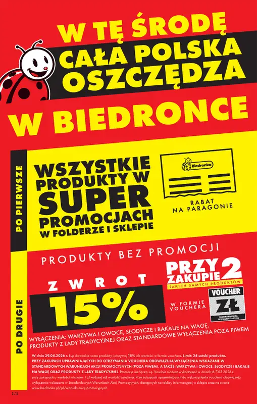 Biedronka - gazetka promocyjna Od środy, Z ladą tradycyjną od środy 29.04 do środy 06.05 - strona 10