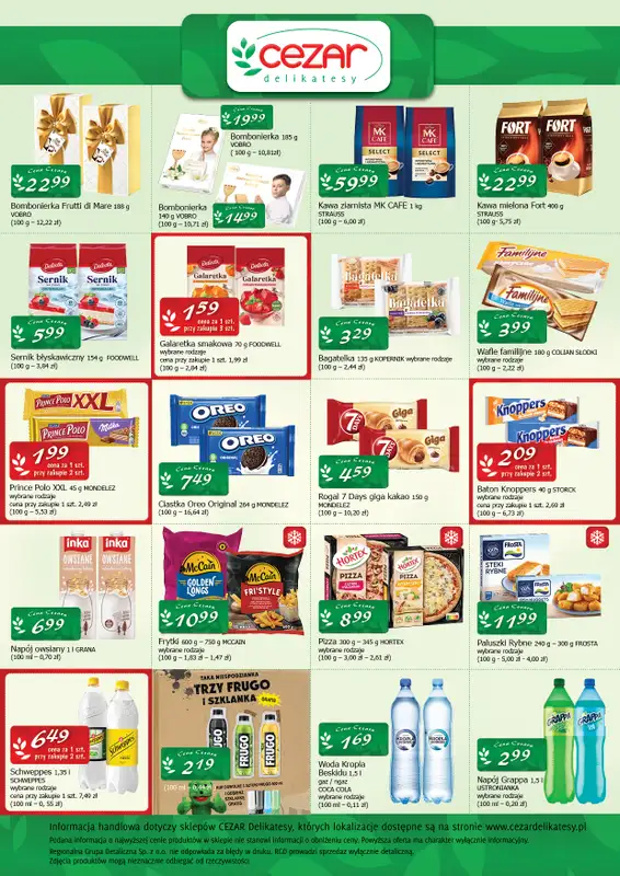 CEZAR Delikatesy - gazetka promocyjna Gazetka od czwartku 30.04 do środy 13.05 - strona 2