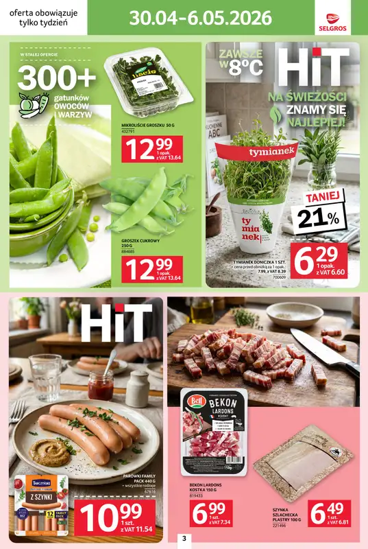 Selgros - gazetka promocyjna Jeszcze więcej super promocji! od czwartku 30.04 do środy 06.05 - strona 3