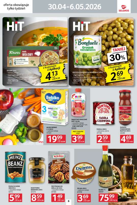 Selgros - gazetka promocyjna Jeszcze więcej super promocji! od czwartku 30.04 do środy 06.05 - strona 6