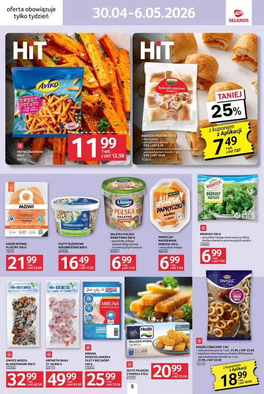 Selgros - gazetka promocyjna Jeszcze więcej super promocji! od czwartku 30.04 do środy 06.05 - strona 5