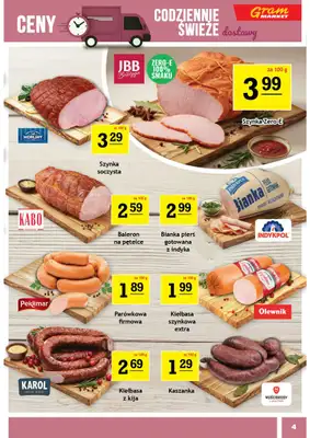 Gram Market - gazetka promocyjna Gazetka od środy 06.05 do wtorku 12.05 - strona 4