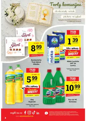 Gram Market - gazetka promocyjna Gazetka od środy 06.05 do wtorku 12.05 - strona 2