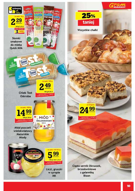 Gram Market - gazetka promocyjna Gazetka od środy 06.05 do wtorku 12.05 - strona 10