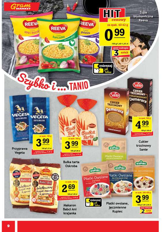Gram Market - gazetka promocyjna Gazetka od środy 06.05 do wtorku 12.05 - strona 9