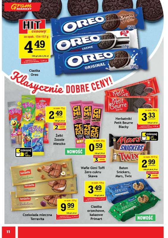 Gram Market - gazetka promocyjna Gazetka od środy 06.05 do wtorku 12.05 - strona 11