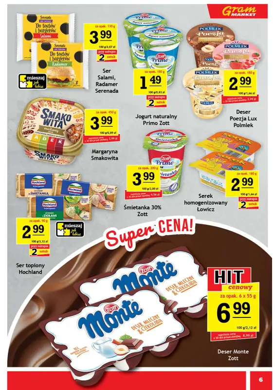 Gram Market - gazetka promocyjna Gazetka od środy 06.05 do wtorku 12.05 - strona 6
