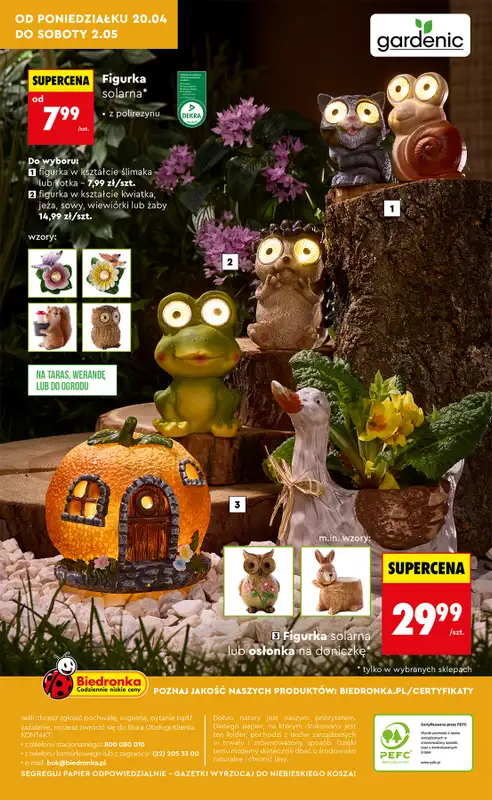 Biedronka - gazetka promocyjna Hity i inspiracje do ogrodu od poniedziałku 20.04 do środy 13.05 - strona 30