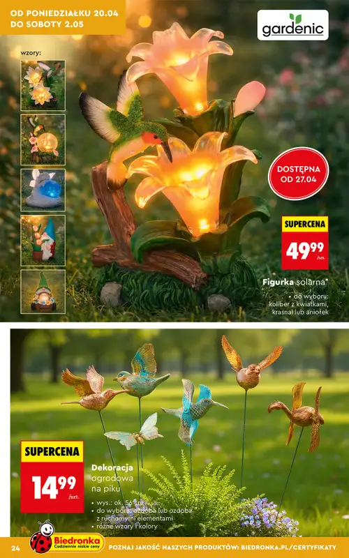 Biedronka - gazetka promocyjna Hity i inspiracje do ogrodu od poniedziałku 20.04 do środy 13.05 - strona 26