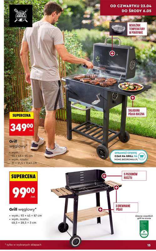 Biedronka - gazetka promocyjna Hity i inspiracje do ogrodu od poniedziałku 20.04 do środy 13.05 - strona 17