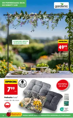 Biedronka - gazetka promocyjna Hity i inspiracje do ogrodu od poniedziałku 20.04 do środy 13.05 - strona 8