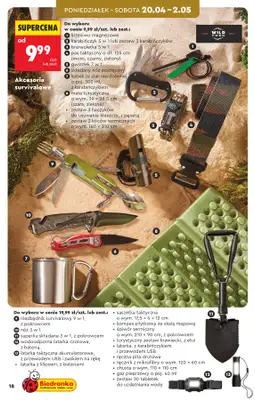 Biedronka - gazetka promocyjna Hity i inspiracje, od 18.04 od soboty 18.04 do środy 06.05 - strona 22